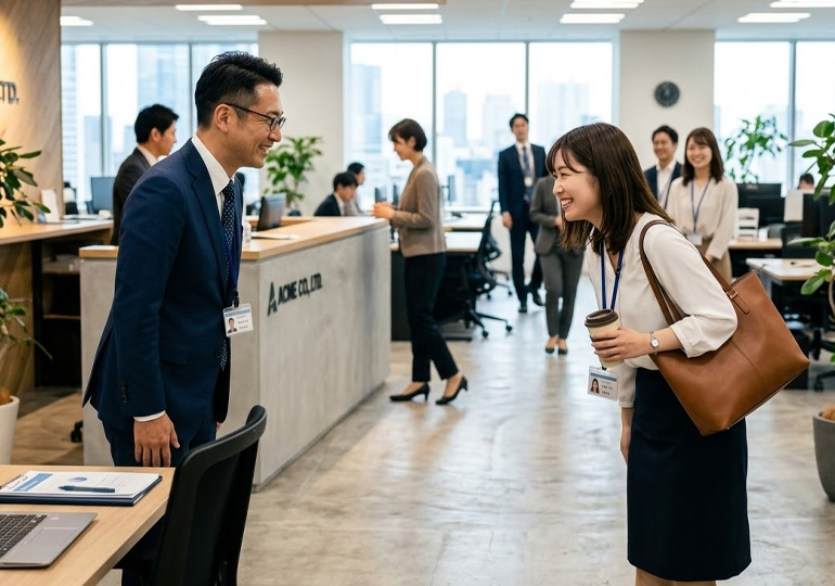 社内の会話を増やそう