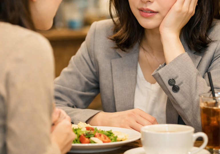 悩みの相談は相手が決まっている